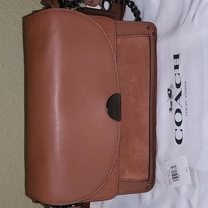 Coach Dreamer Shoulder Bag, Saddle